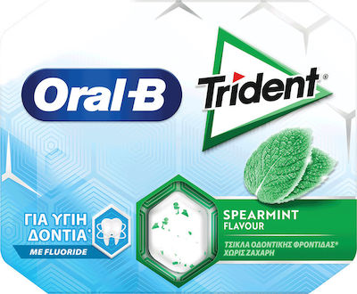 Trident Τσίχλες Oral-B με Γεύση Δυόσμος Χωρίς Ζάχαρη 12τμχ 17gr