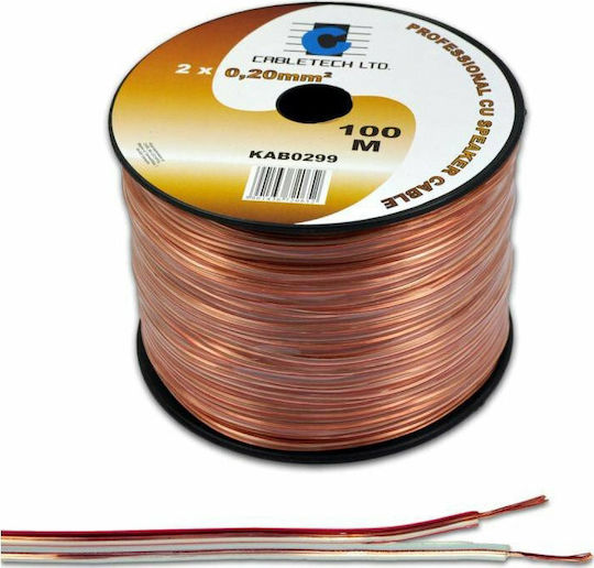 Cabletech Speaker Cable Unterminated 100m (BG-0319K)