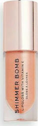 Revolution Beauty Shimmer Bomb Lip Gloss Starli...