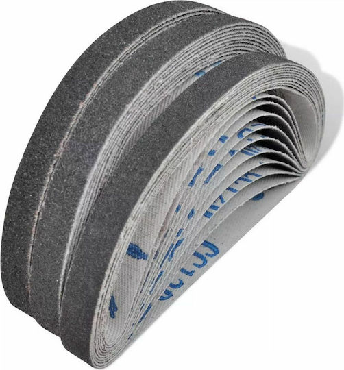 vidaXL Tαινία Λείανσης K120 / K60 / K80 10x330mm Σετ 30τμχ