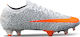 Nike Mercurial Vapor 13 Elite CR7 Safari FG Niedrig Fußballschuhe mit Stollen Orange