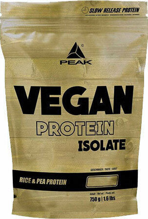 Peak Nutrition Vegan Isolate Χωρίς Γλουτένη & Λακτόζη με Γεύση Vanilla Pistachio 750gr