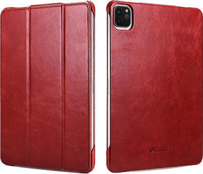 iCarer RID 718 Leather Flip Cover Red (iPad Pro 2020 12.9")