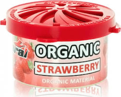 Feral Lufterfrischer-Dose Konsole/Anzeigetafel Auto Organic Collection Strawberry 40gr 1Stück