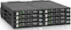 Icy Dock ToughArmor Backplane for Hard Drives Backplane IcyDock 8x6,3cm SATAI-III in 1x5,25" keylocks Black (MB998SK-B)