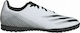 Adidas X Ghosted.4 TF TF Low Football Shoes with Molded Cleats Cloud White / Core Black / Silver Metallic