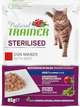 Trainer Sterilised Βοδινό 85gr