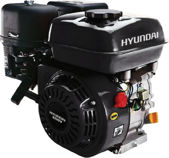 Hyundai 650P Gasoline Engine 6.5hp Maximum Revolutions 3000rpm with Thread and Starter