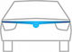 Heko Windbreaker Front Car Dark Fime for Skoda Octavia 1pcs