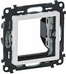 Legrand Valena Life Vertical Switch Frame White Αντάπτορας Για Μηχανισμούς 752144