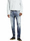 Jack & Jones Herren Jeanshose in Slim Fit Blue Denim