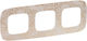 Legrand Valena Allure Schalterrahmen 3-fach Hor...