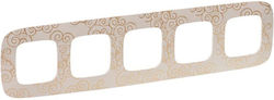 Legrand Valena Allure Switch Frame 5 Positions ...