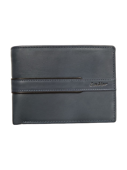 Leather Men's Wallet with RFID Black/Brown