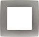 Elmark City Switch Frame 1 Position Vertical Installation in Gray Color 190450