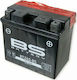 BS Inchis Baterie Motocicleta YTZ6S-BS cu Capacitatea 5Ah