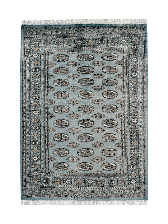 Asiatic London Bokhara Handmade Rug Wool Blue