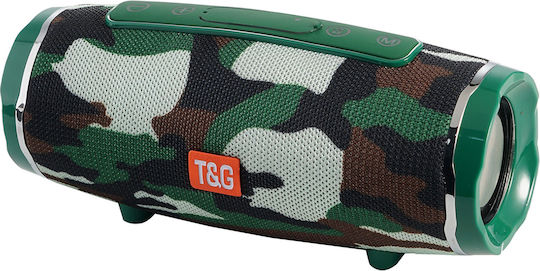 T&G TG-145 Ηχείο Bluetooth 10W με Ραδιόφωνο και Διάρκεια Μπαταρίας έως 3 ώρες Πολύχρωμο