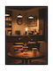 GloboStar Little Man Pendant Light Brown with Socket E27 20x40cm