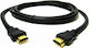 Omega HDMI 1.4 High Speed 1080p 120Hz Cable HDMI male - HDMI male 1.5m Μαύρο