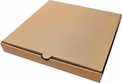 Set von 100 Boxen Pizza 30x30x4.2cm Kraft