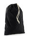 Westford Mill XS Cotton Shopping Bag Black