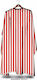 Barber Mood Модел на престилка за коса Line Red...