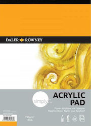 Daler Rowney Μπλοκ Σχεδίου Acrylic Α3 190gr 16 ...