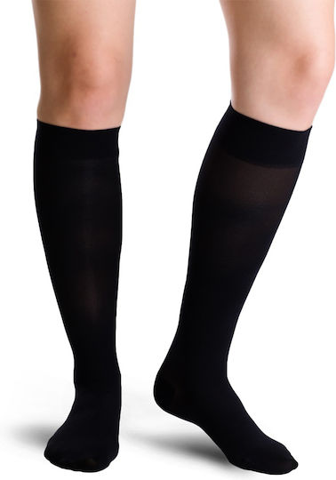 Varisan Top Below Knee with Closed Toes Class 1 18-21mmHg Corto Short Socks Calf High Graduated Compression 18-21 mmHg Black