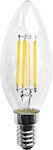 Inlight LED Bulb E14 C35 Natural White 500lm