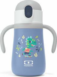 Monbento MB Stram Θερμός Δεινόσαυρος 360ml Μπλε