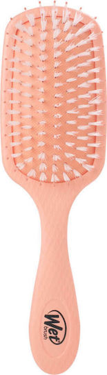 Wet Brush Go Green Coconut Oil Infused Treatment & Shine Hair Brush Orange