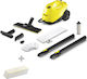 Karcher SC 3 EasyFix Curățitor cu abur de presiune 3.5bar cu roți + Set de ștergători de înlocuire