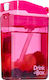 DrinkBox Kids Water Bottle Plastic with Straw Pink 235ml