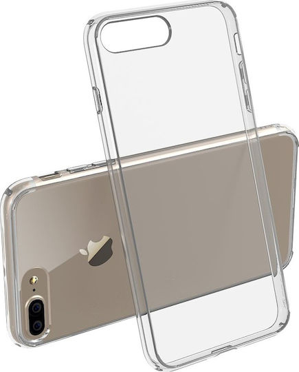 Silicone Back Cover 1.8mm Transparent for iPhone 8/7 Plus