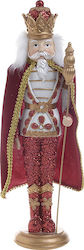 Inart Weihnachts-Nussknacker Rote 39cm