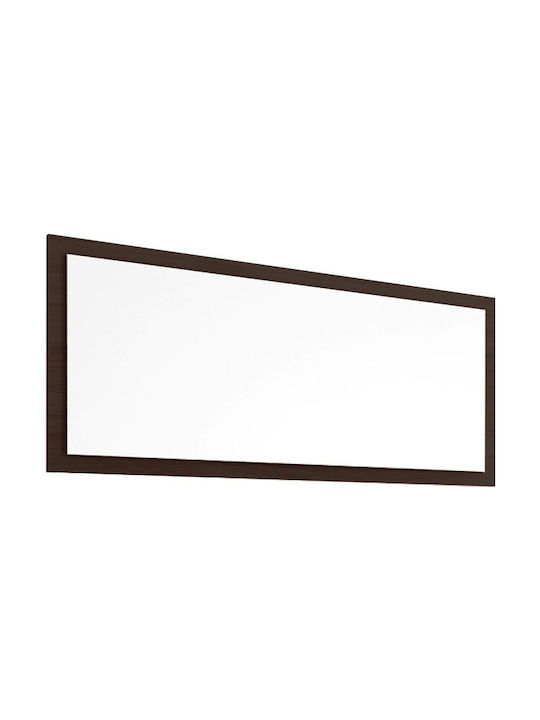 Alphab2b Scarlet Oglindă de Perete cu Vege Ramă din Lemn 59x80cm 1buc