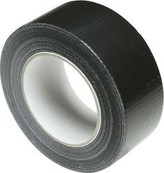 Adam Hall Black Αυτοκόλλητη Υφασμάτινη Ταινία Μαύρη 50mx50mm