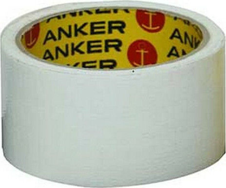 Komet White Self-Adhesive Fabric Tape White 50mmx10m 1pcs