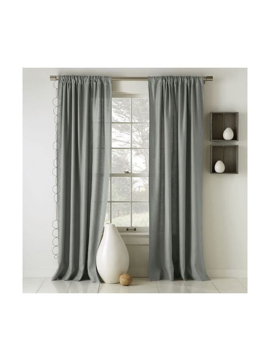 Sidirela Curtain with Pencil Pleat Green 270x300cm