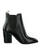 Tamaris Damen Chelsea Stiefeletten mit hohem Absatz Schwarz