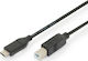 Digitus USB 2.0 Cable USB-C Male - USB-B PD Black 1.8m