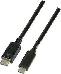 LogiLink USB 3.2 USB-C male - DisplayPort 1.8m (UA0335)
