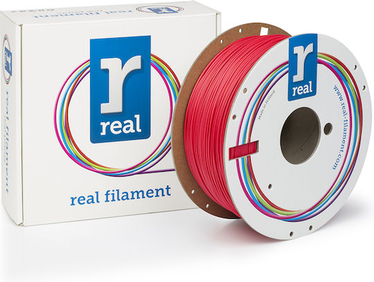 Real Filament Flex 3D Принтер Филамент 1.75мм Червен 1кг 1бр Макарa