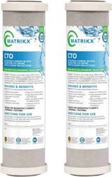 Matrikx from Activated Carbon 10" 5 μm CTO 2pcs