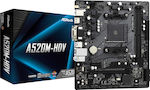 Asrock A520M-HDV Motherboard Micro ATX με AMD AM4 Socket