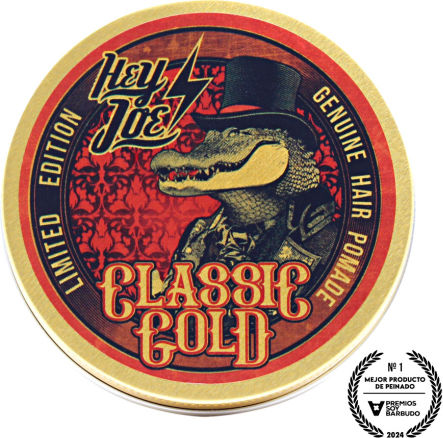 Hey Joe Classic Gold Pomade für Mittleren Halt & Glanz 100 ml