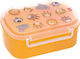 Sigikid Kids Lunch Plastic Box Orange L17xW11xH7cm