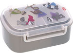 Sigikid Kids Lunch Plastic Box Gray L17xW11xH7cm