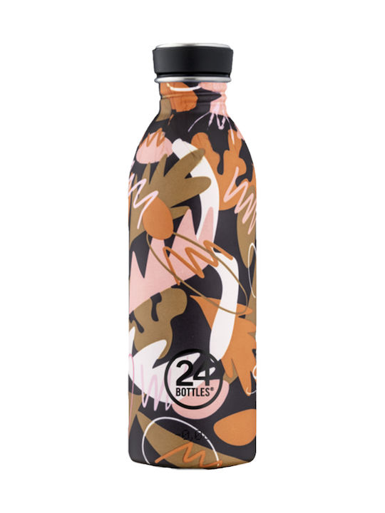24Bottles Urban Ανοξείδωτο Παγούρι 500ml Πολύχρ...